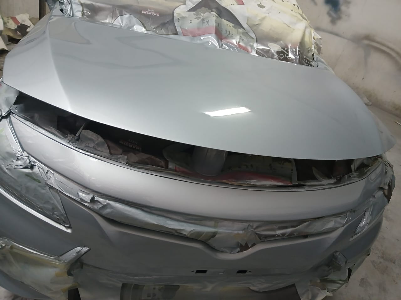 Factory-Matched Vehicle Spray Painting
